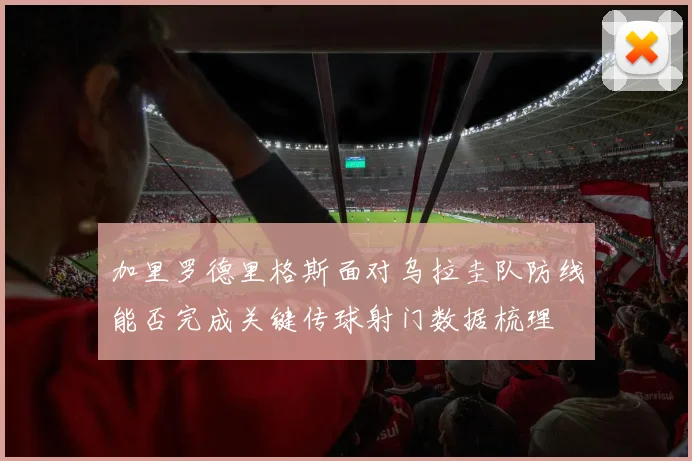 加里罗德里格斯面对乌拉圭队防线能否完成关键传球射门数据梳理